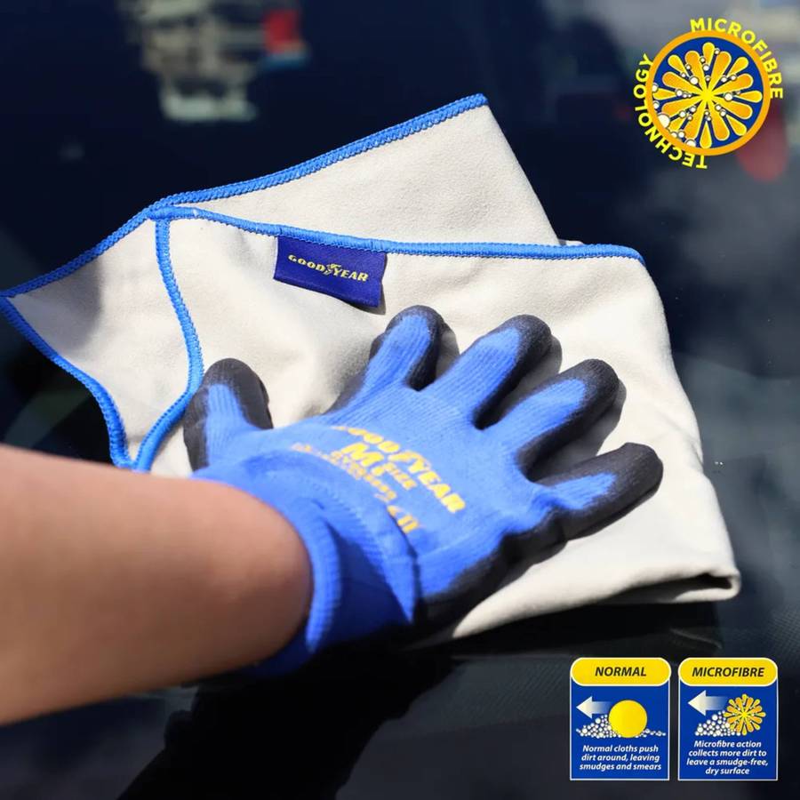 Goodyear Microfibre Window Cloth