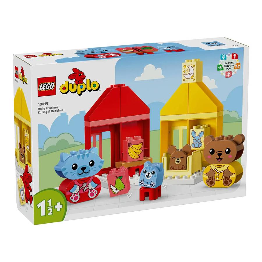 LEGO 10414 DUPLO Daily Routines: Eating & Bedtime
