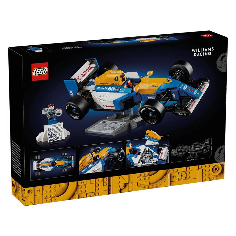 LEGO 10353 Icons Williams Racing FW14B & Nigel Mansell