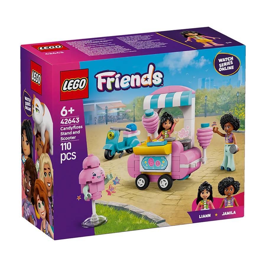 LEGO 42643 Friends Cotton Candy Stand and Scooter