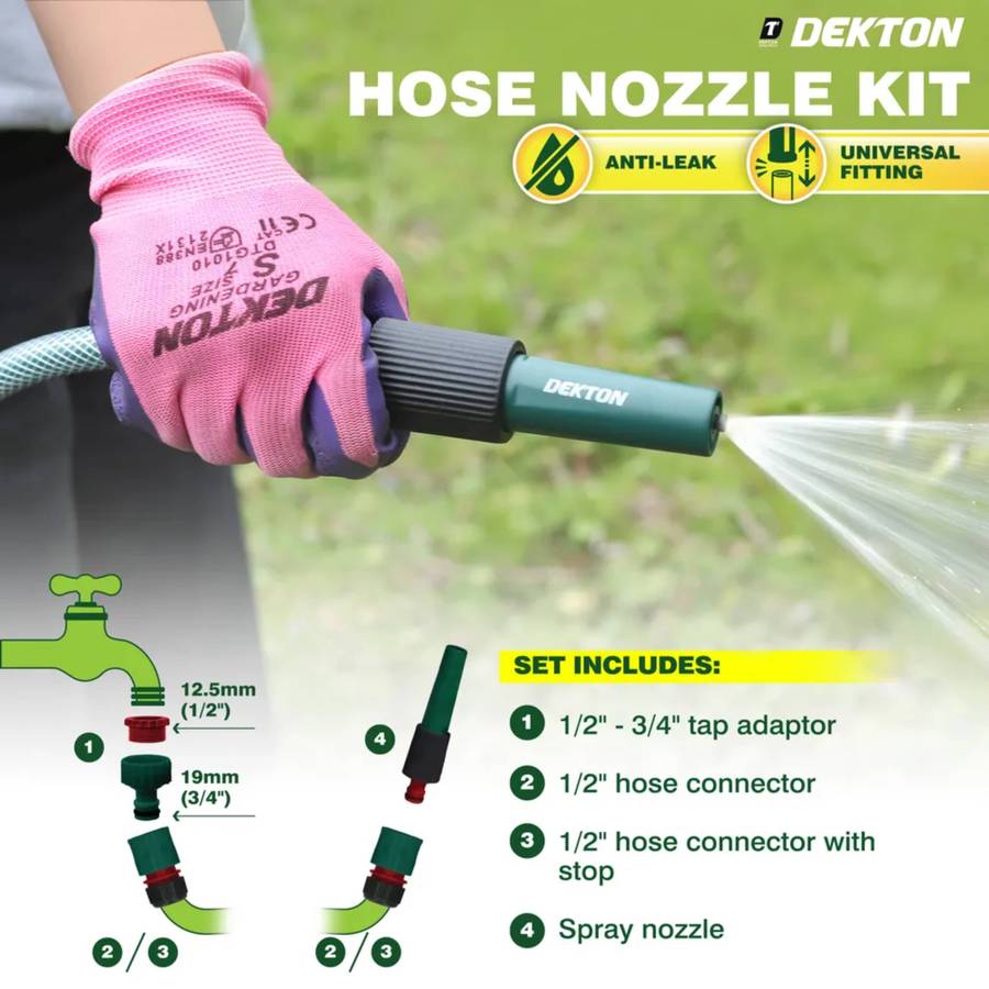 DEKTON Hose Nozzle Kit