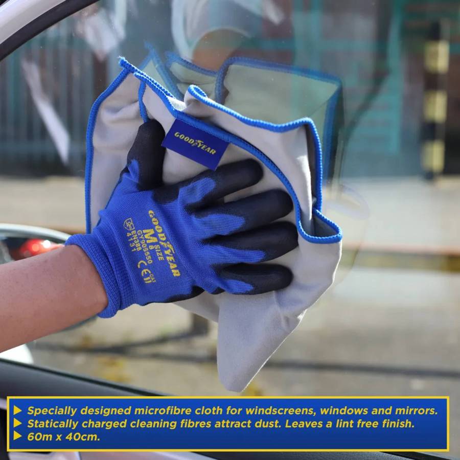 Goodyear Microfibre Window Cloth