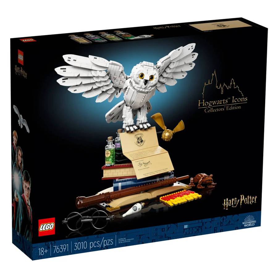 LEGO 76391 Harry Potter Hogwarts Icons - Collectors' Edition Damaged Box