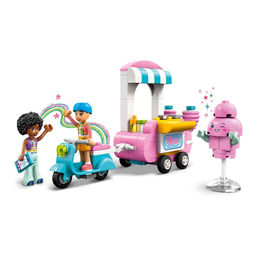 LEGO 42643 Friends Cotton Candy Stand and Scooter