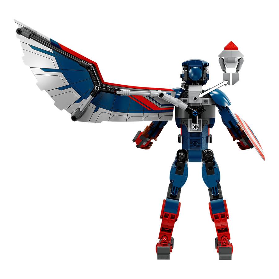 LEGO 76296 Marvel New Captain America Construction Figure