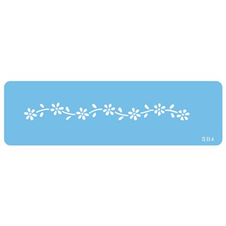 Jem Stencil - Daisy Chain - 145 x 158mm / 5.7 x 6.2