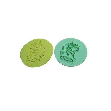 Hubbe Cookie Cutter - Unicorn Head Embosser