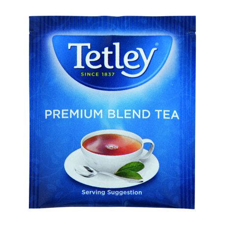 Tetley Black Tea Envelope & Tag 200s