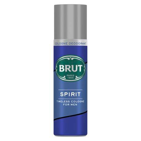 BRUT Spirit Cologne for Men Deodorant Body Spray 120ml