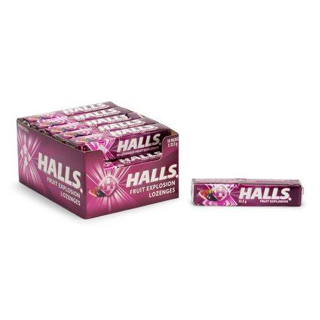 Halls Fruit Explosion Lozenges - 33.5g