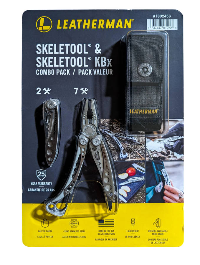 Leatherman Skeletool & Skeletool KBx Combo Pack