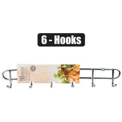 Kitchen Tool Rack - 6 Hooks