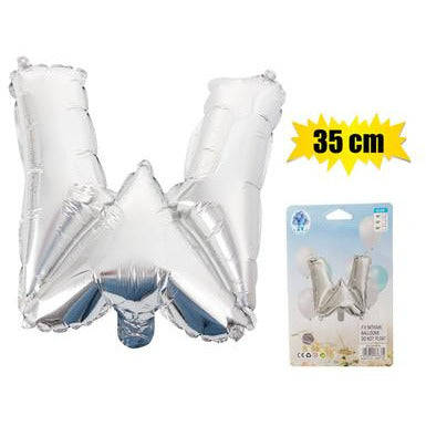 Silver Letter Helium Balloon 35cm