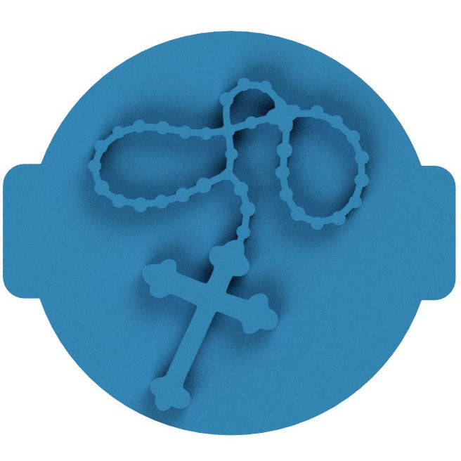 Hubbe Rosary Cookie Embosser