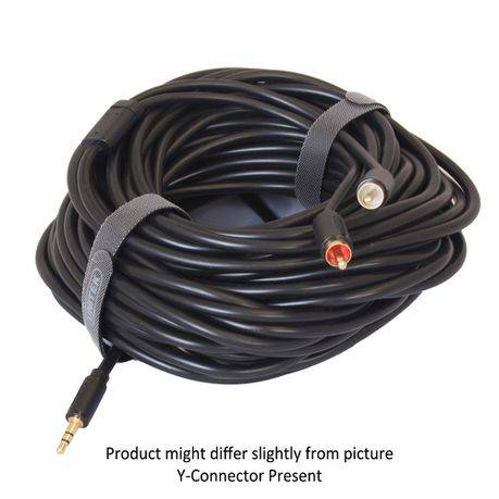 Parrot 3.5mm - 10m Audio Jack to Two Male RCA Cable CL4010A