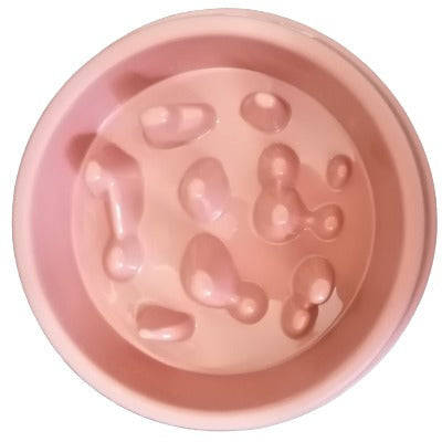 Pink Single Pet Bowl