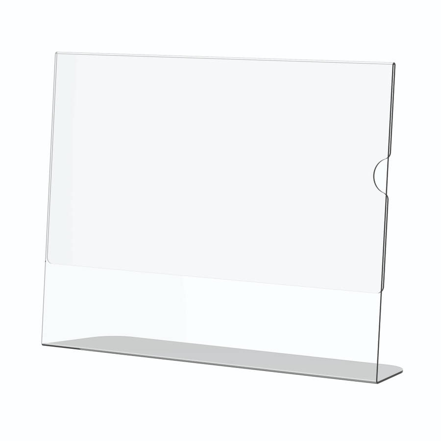 Parrot products Acrylic Menu Holder - Single Sided - A5 Landscape - Box 5