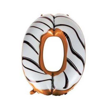 Doughnut Number Helium Balloon 101cm
