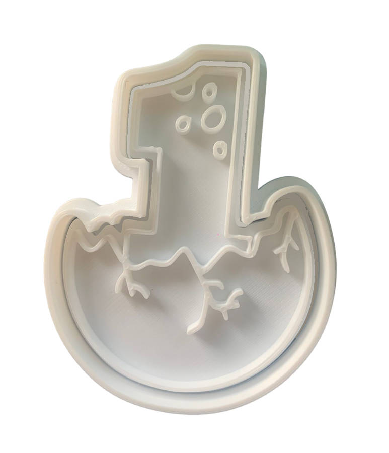 Hubbe Cookie Cutter - Dino number 1