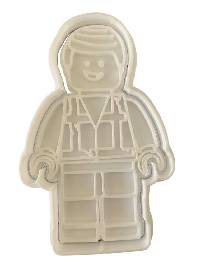 Hubbe Cookie Cutter - Lego Master Builder Emmet