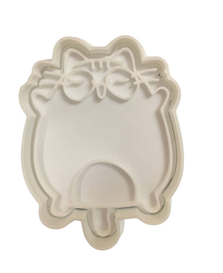 Hubbe Cookie Cutter - Cute Cat with Glasses