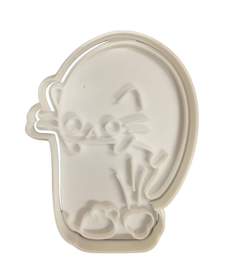 Hubbe Cookie Cutter - Cute Jumping Cat