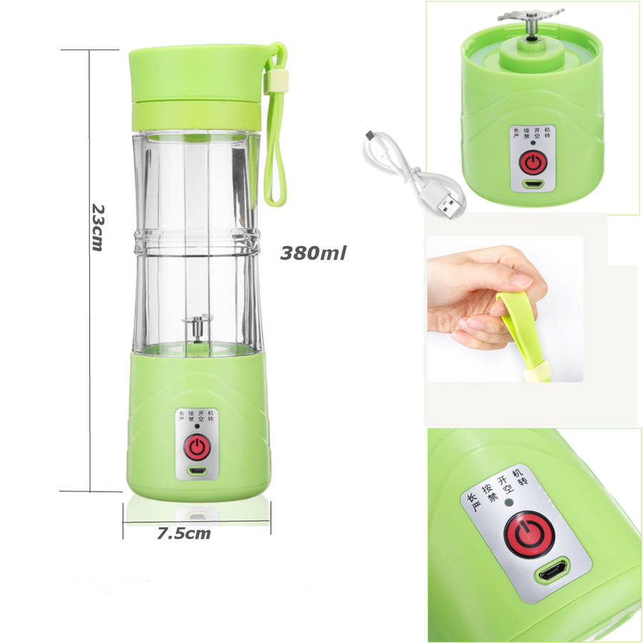 Portable USB Juice Blender 380ml