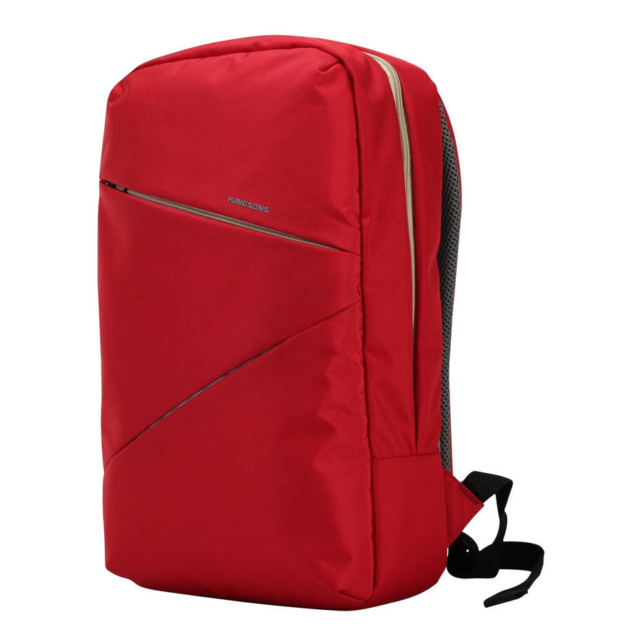 Kingsons Arrow Series Laptop Backpack Red