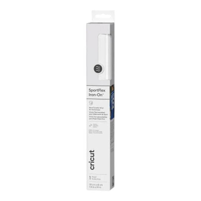 2011322 - Cricut SportFlex Iron-On 28x60cm (White)