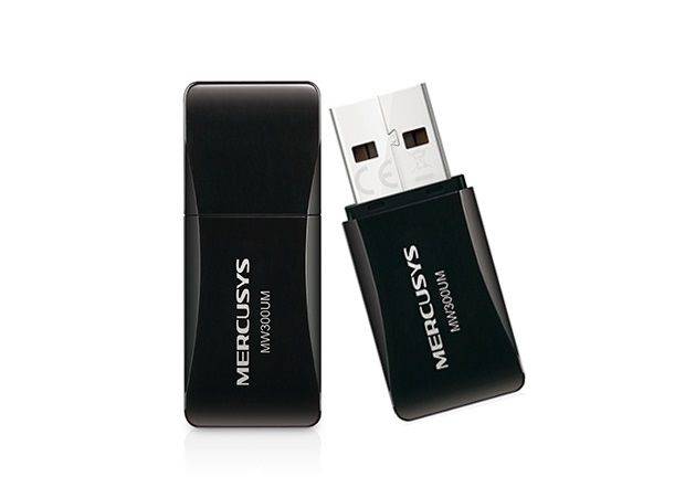 TP-Link Mercusys MW300UM N300 Wireless Mini USB Adapter