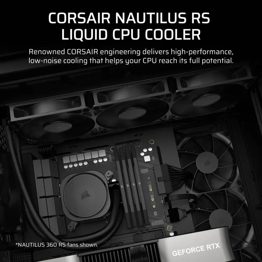 CORSAIR NAUTILUS 240; 240mm Radiator; Liquid CPU Cooler