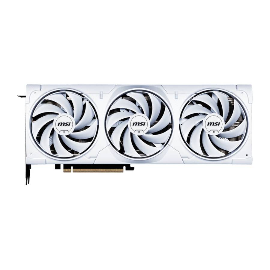 MSI GeForce RTX 5080 VENTUS 3X OC 16GB GDDR7 Graphics Card  White