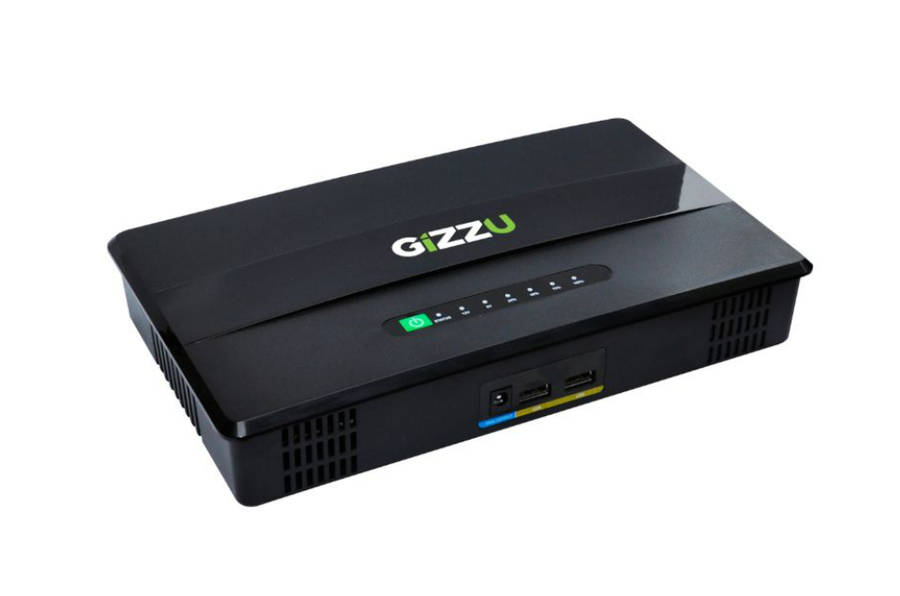 Gizzu 100W DC 46Wh Mini UPS Black (UNBOXED DEAL)