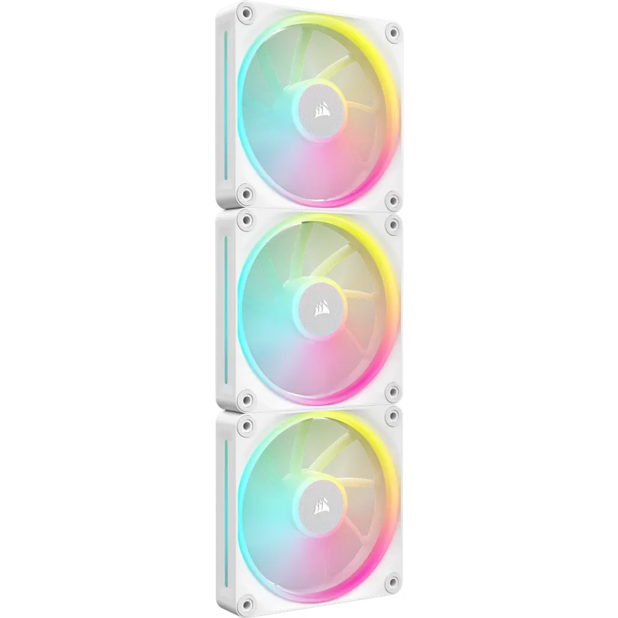 CORSAIR LX RGB Series; iCUE LINK LX120 RGB White; 120mm Fan; Triple Pack