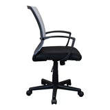Simone Mid Back Office Chair Grey