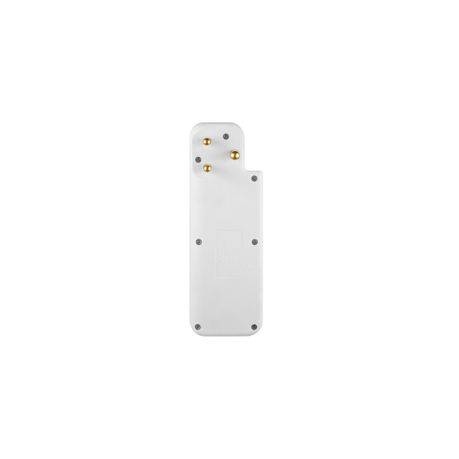 SWITCHED 3 PIN Adaptor-2x16A2X5A 3PIN Euro+Medium Surge+Type C+Type A