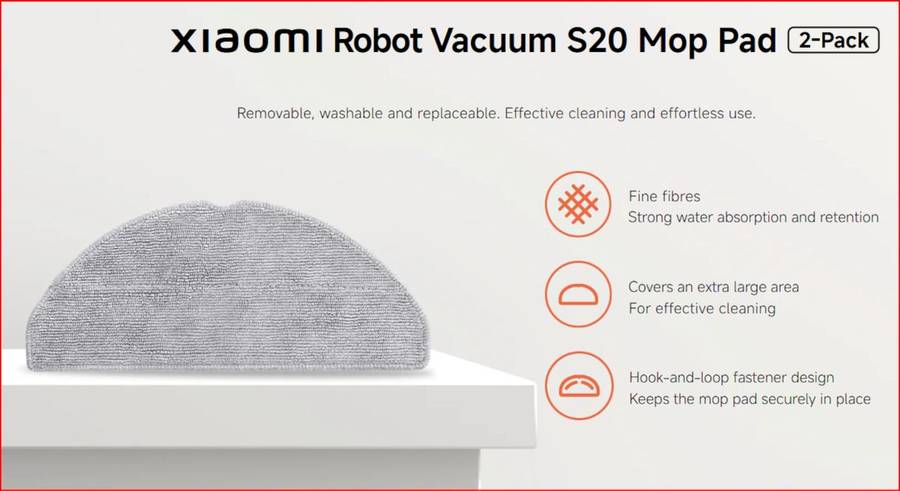 Xiaomi Robot Vacuum S20 Mop Pad