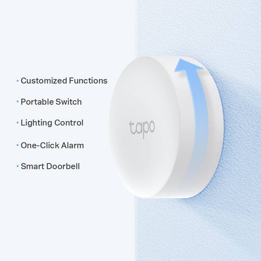 TP-Link Tapo S200B Smart 868 MHz Button CR2032 battery
