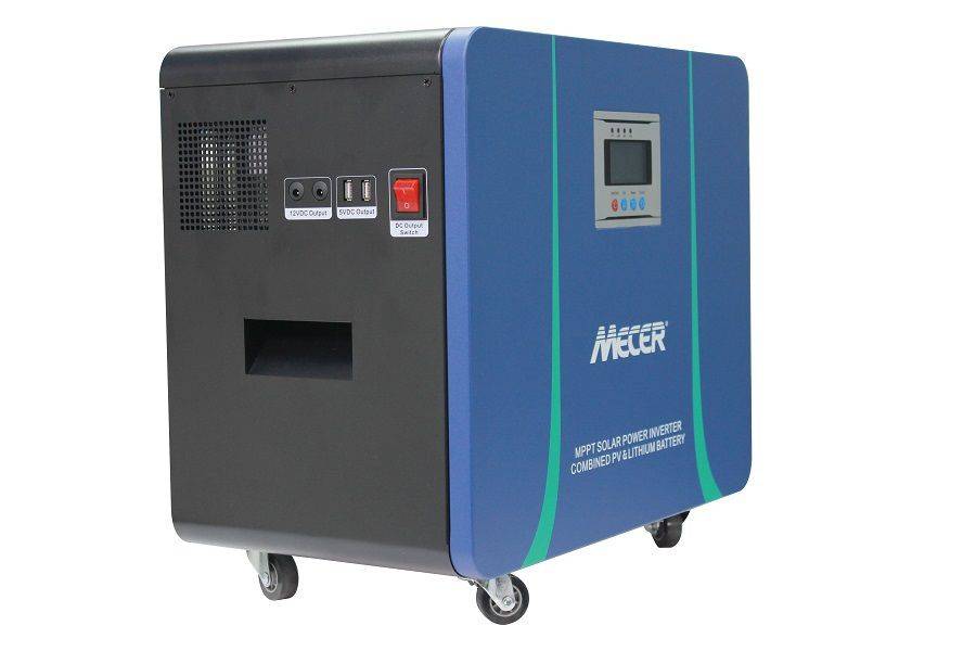 Mecer 2Kw 25.6V 100Ah Lithium Battery 820W MPPT