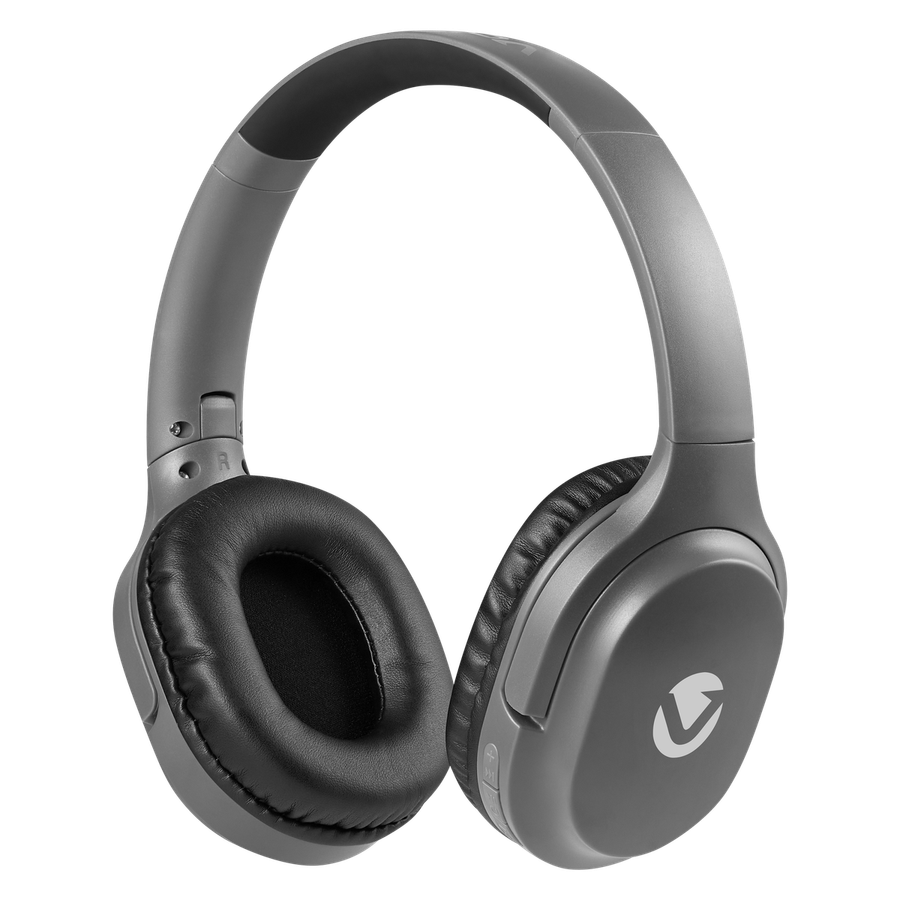 Volkano Pebble Series Bluetooth Headphones - Dark Grey