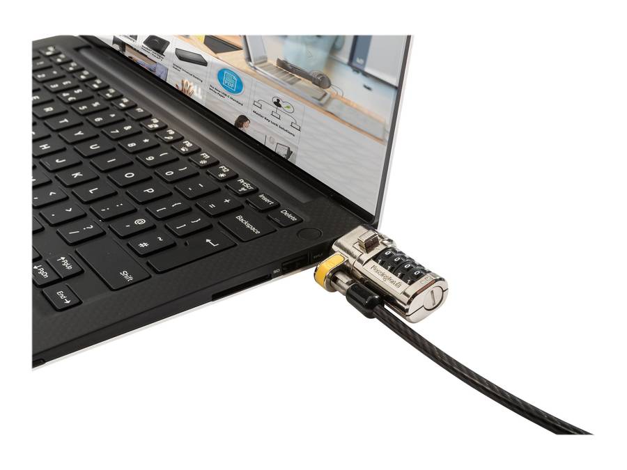 Clicksafe Combination Lock for All Dell Security slots