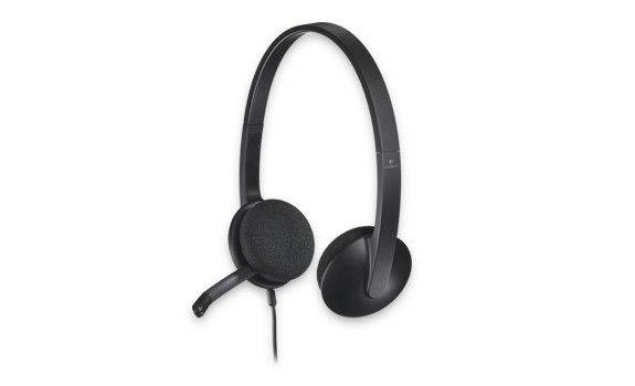 Logitech H340 USB Computer Headset - BLACK - USB - N/A - EMEA - LANG SET 935