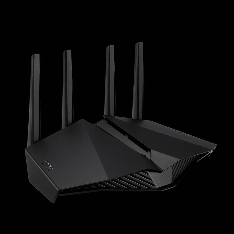AX5400 Dual Band WiFi 6 Gaming Router; PS5 compatible; Mobile Game Mode; ASUS AURA RGB;Mesh WiFi ...