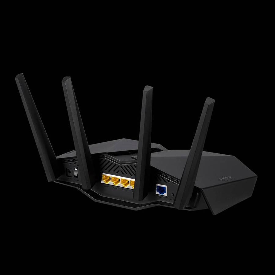 AX5400 Dual Band WiFi 6 Gaming Router; PS5 compatible; Mobile Game Mode; ASUS AURA RGB;Mesh WiFi ...