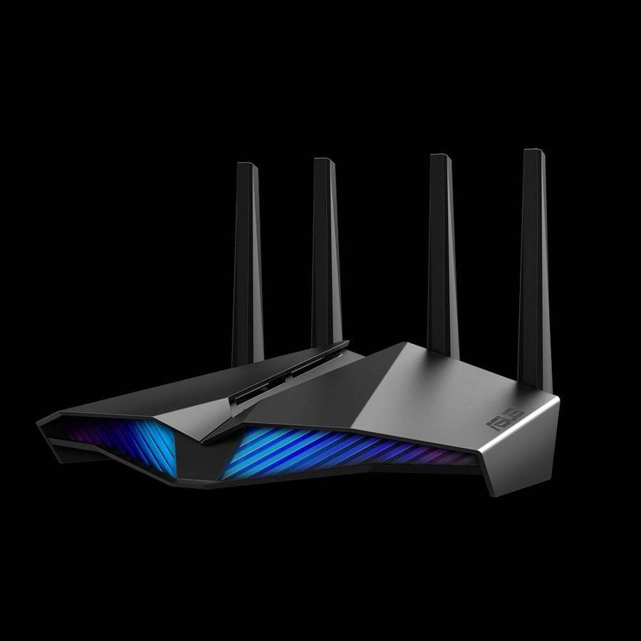 AX5400 Dual Band WiFi 6 Gaming Router; PS5 compatible; Mobile Game Mode; ASUS AURA RGB;Mesh WiFi ...