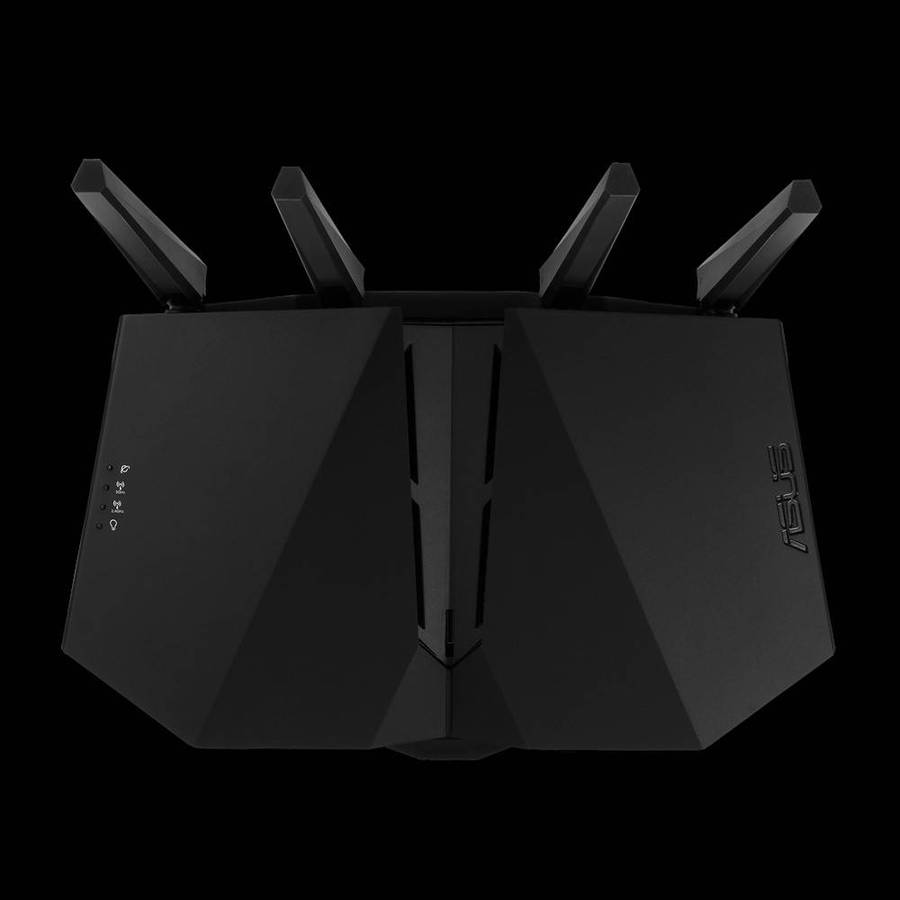 AX5400 Dual Band WiFi 6 Gaming Router; PS5 compatible; Mobile Game Mode; ASUS AURA RGB;Mesh WiFi ...
