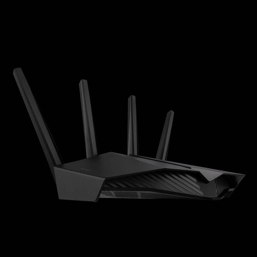 AX5400 Dual Band WiFi 6 Gaming Router; PS5 compatible; Mobile Game Mode; ASUS AURA RGB;Mesh WiFi ...