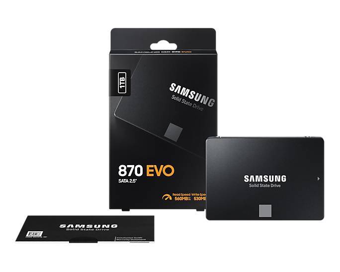 SAMSUNG 870 EVO 1TB 2;5INCH SATA SSD
