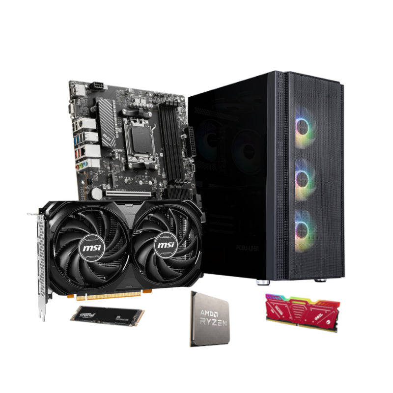 PCBUIDLER 7600 RTX4060 32GB 1TB W11H