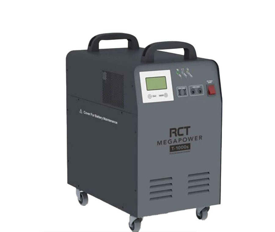 RCT MegaPower 1KVA/1000W Inverter Trolley With 1 x 100AH Battery (UNBOXED  DEAL/REFURBISHED)